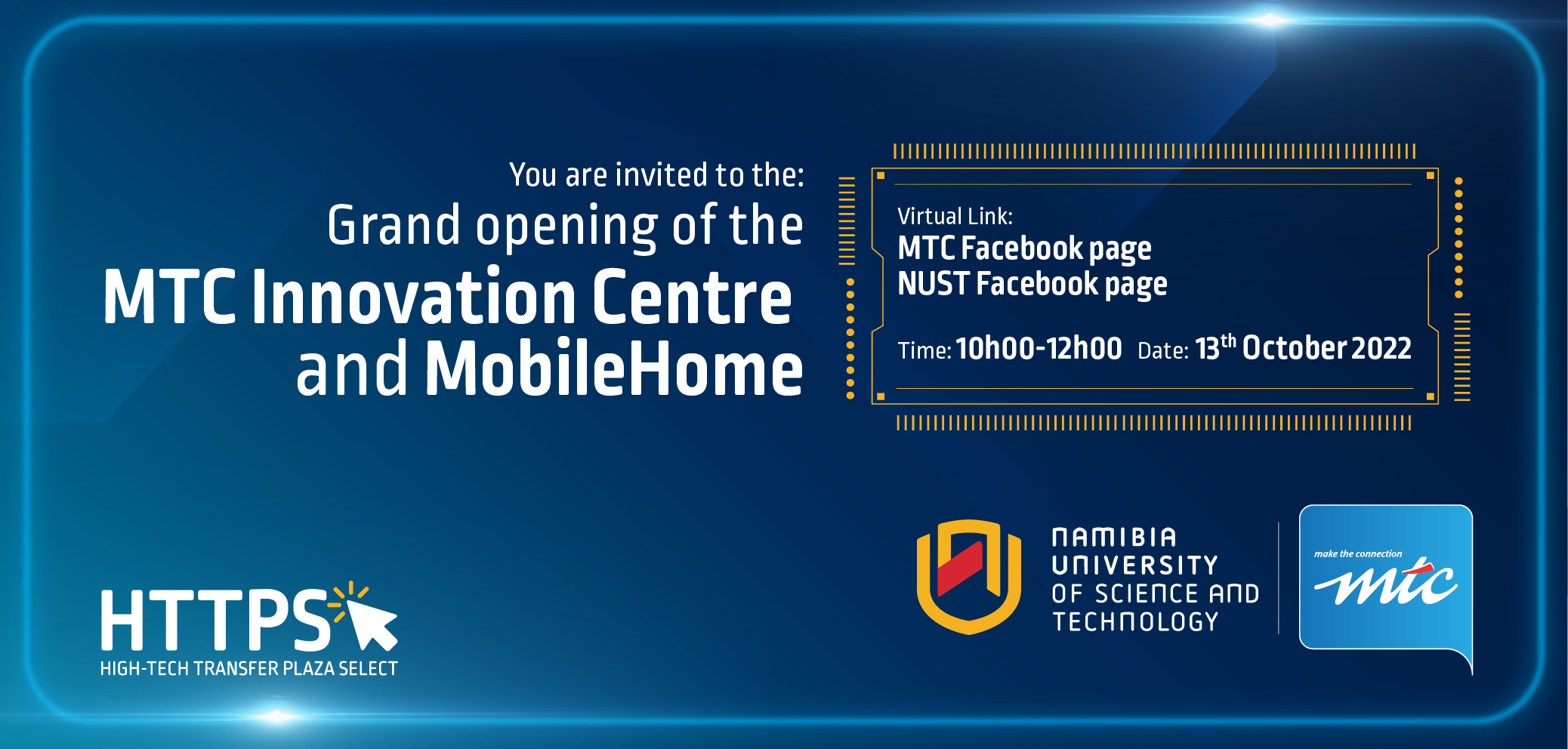 Grand opening of the MTC Innovation Centre and MobileHome