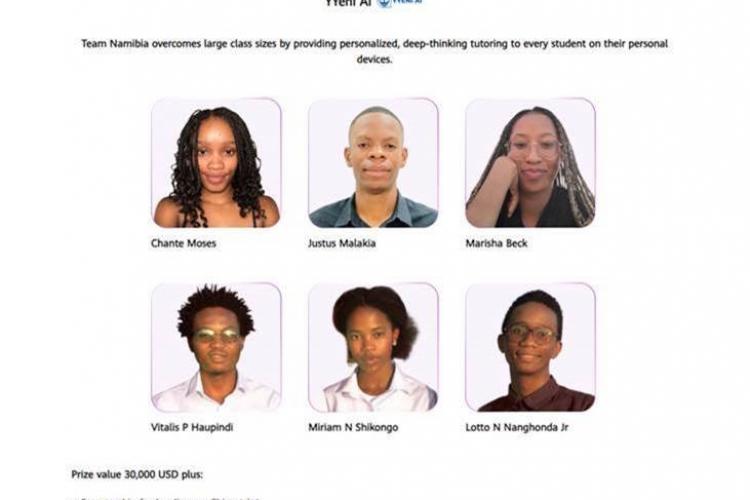 YYeni AI, which provides personalized tutoring to individual students in large classes, is incubated at NUST’s Namibia Business Innovation Institute (NBII)